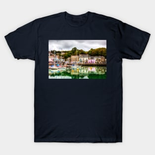 Padstow Harbor Reflection T-Shirt